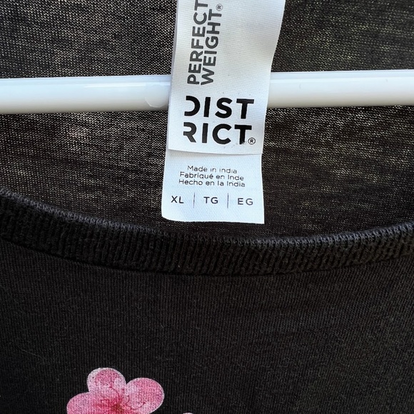 Cherry Blossom Bird Woman’s Tee NWOT Hand Made Design 💕Host Pick💕 - Picture 4 of 5